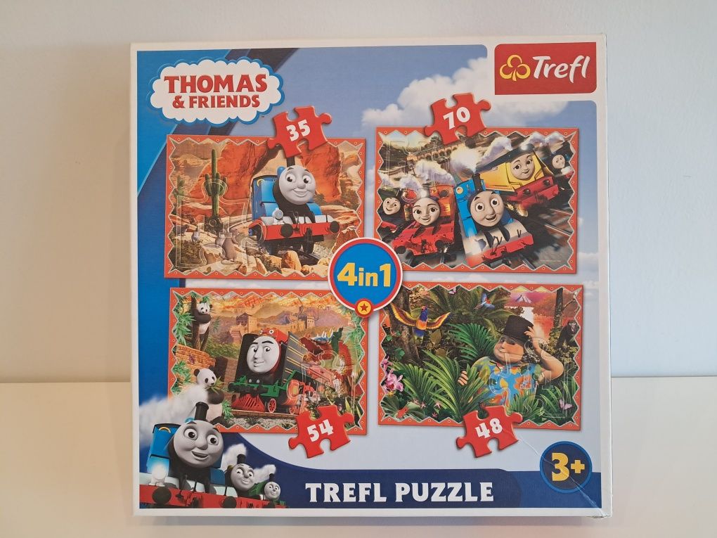 Puzzle tomek i przyjaciele 3+