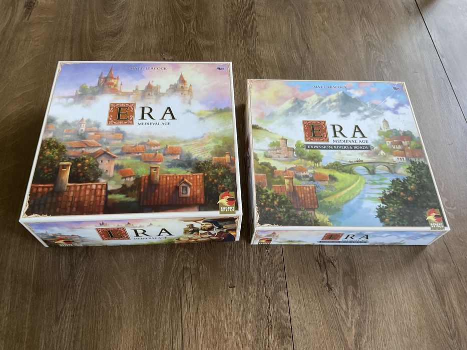 „Era: Medieval Age” + dodatek „Rivers & Roads” - jak nowa, unikat