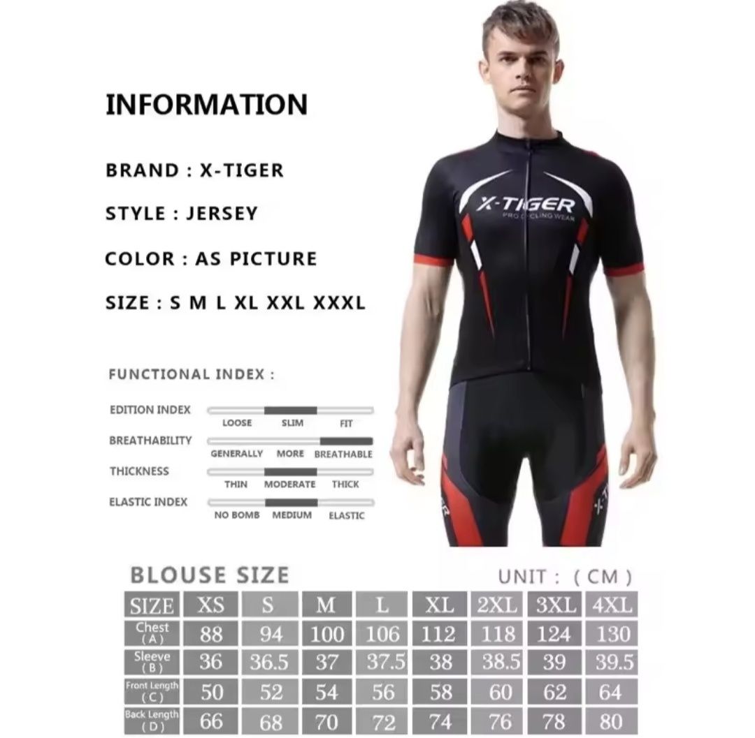 Koszulka Rowerowa Szybkoschnąca Męska X-TIGER L

Kolor: czarny z zielo