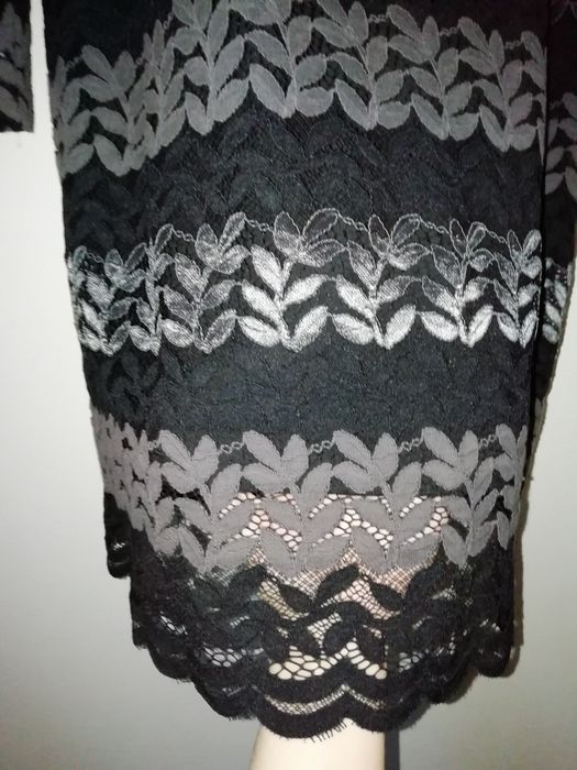 Vestido L - Cafè Noir - rendado