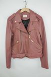 Шикарна шкіряна куртка Gestuz Edelly Colar Leather Biker Jacket L 40