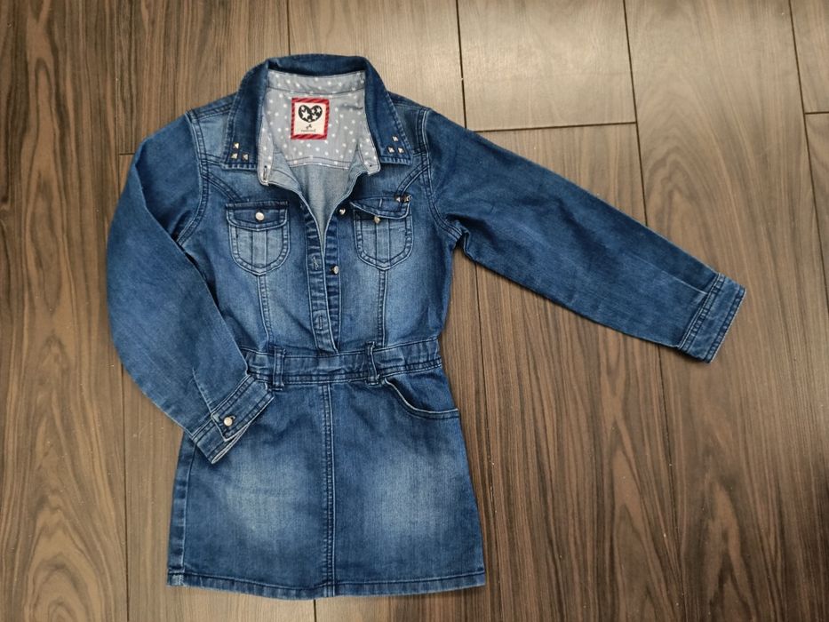 Sukienka jeansowa C&A 128