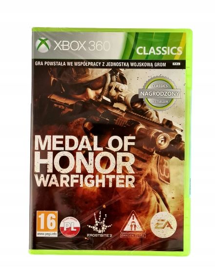 Xbox360 Medal Of Honor Warfighter I Airborne 2 Gry