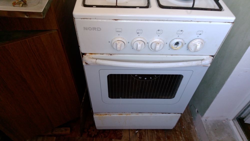 Газова плита Норд в робочі стані