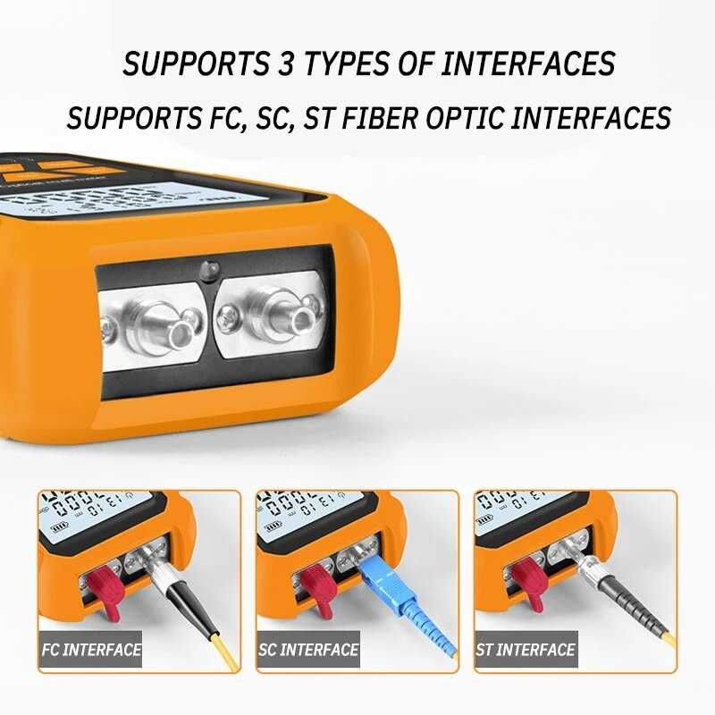 PowerMeter Testador Caneta Fibra Óptica e Cabo de Rede RJ45