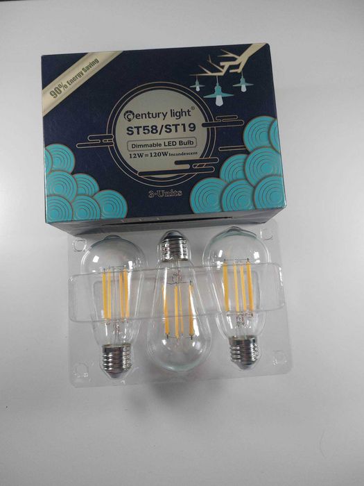 Żarówki dekoracyjne LED 3pak E27