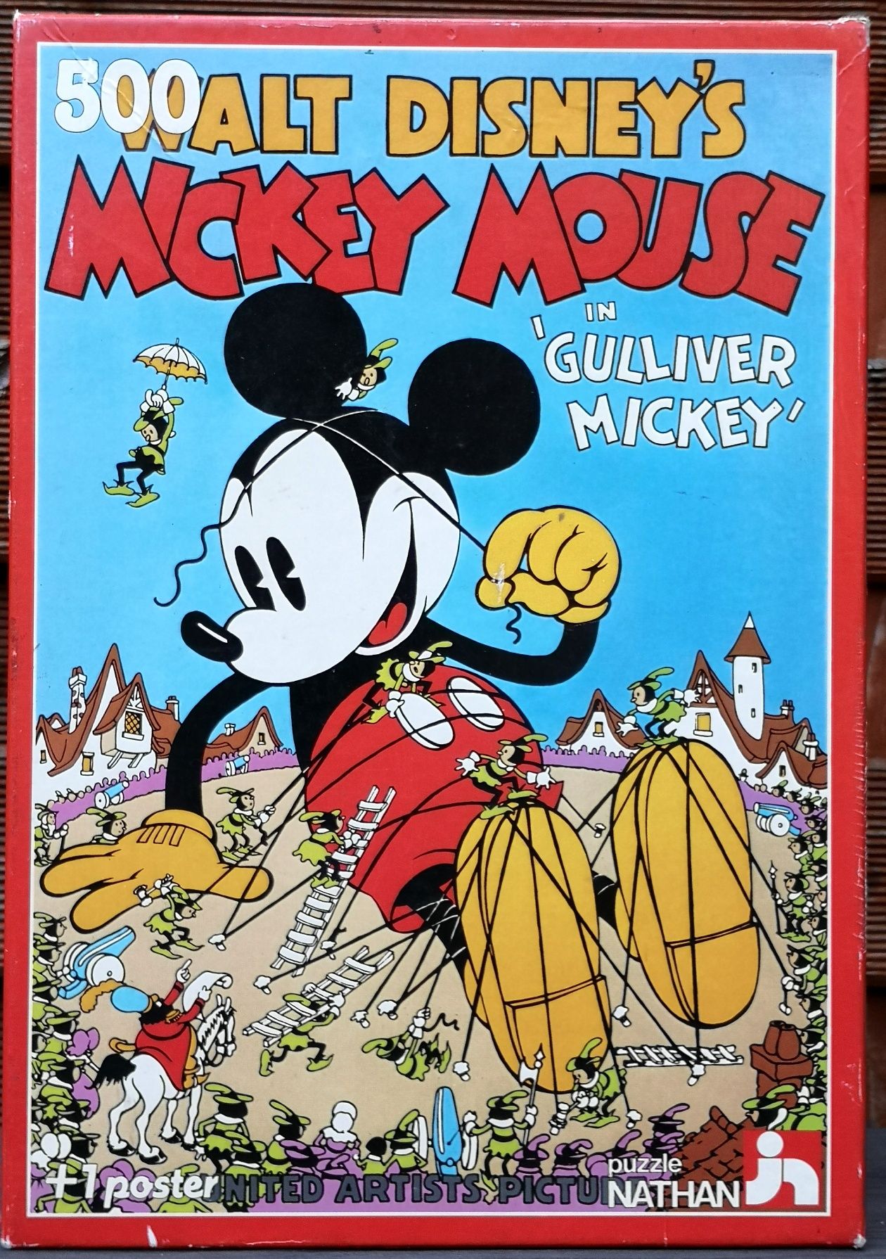 Puzzle 500 Nathan Disney Gulliver Mickey (-1) nie 1000