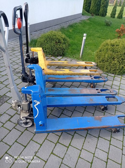 Wózki paleciaki 2500 kg oraz 2000 kg z Niemiec