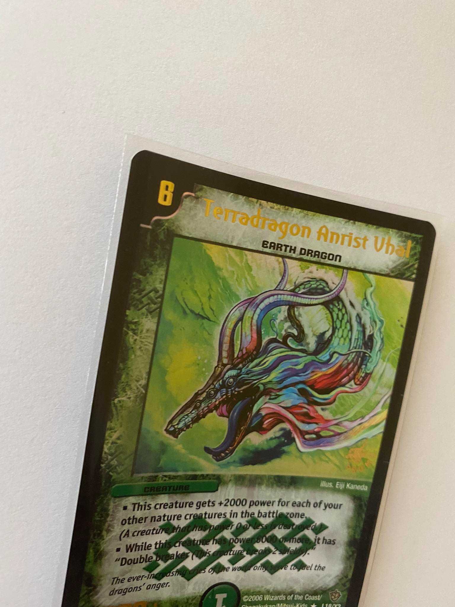 Terradragon Anrist Vhal HOLO PROMO Karty Duel Masters