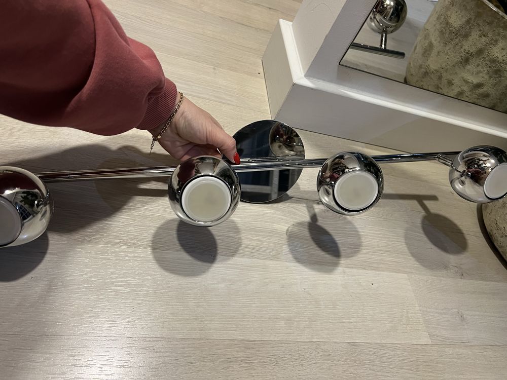 Lampa sufitowa bubble chrom