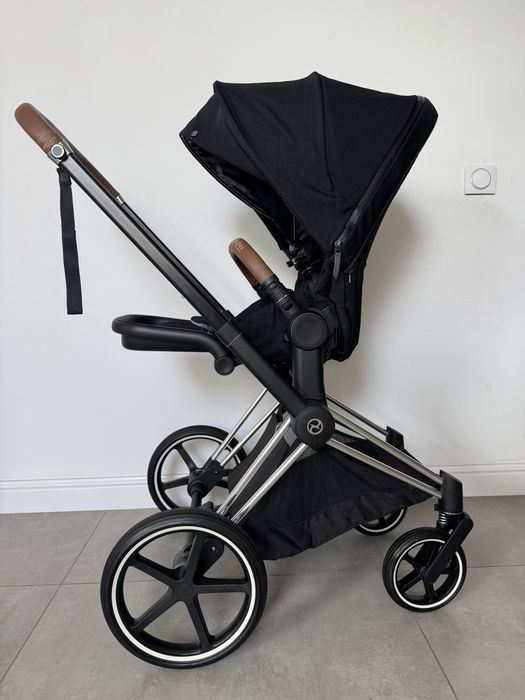 Cybex Priam 4.0 2w1 Black / Chrome Brown