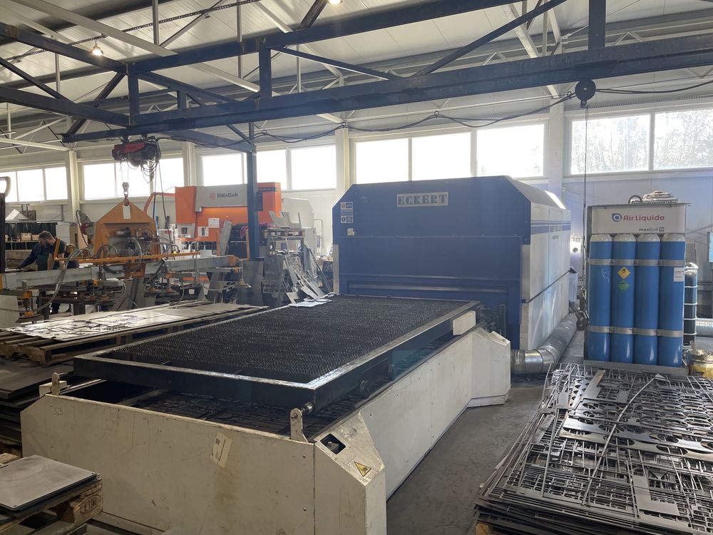 Przecinarka laserowa Eckert Diament Fiber 2kW
