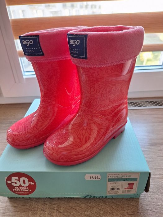 Kalosze dla dziewczynki