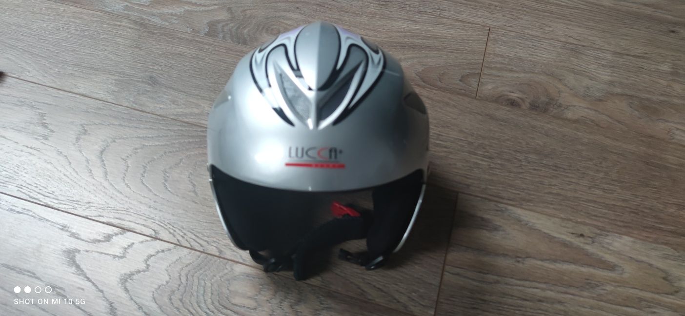 Nowy kask narciarski dziecięcy XS Lucca 48-52;cm