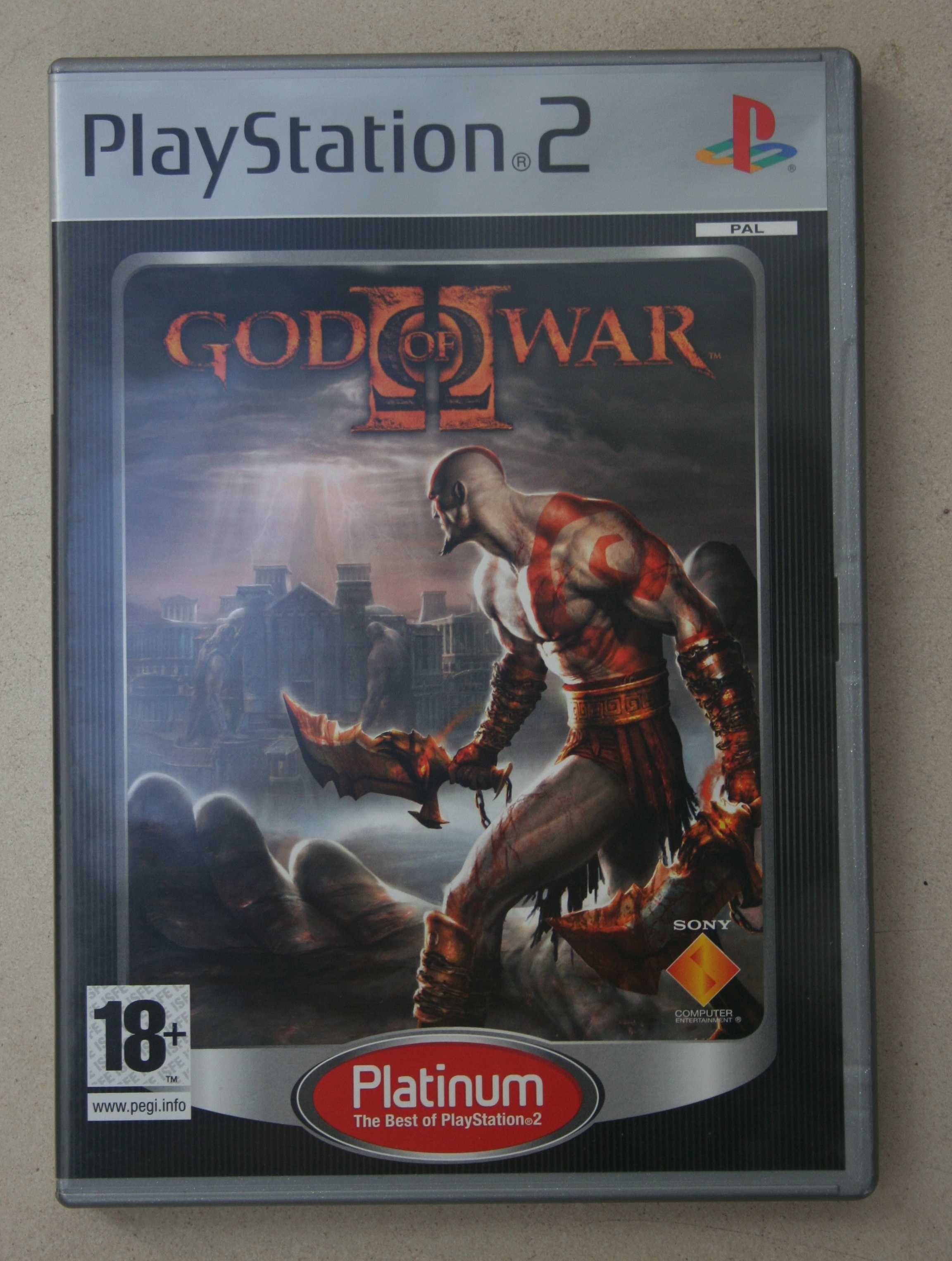 God of War II para ps 2