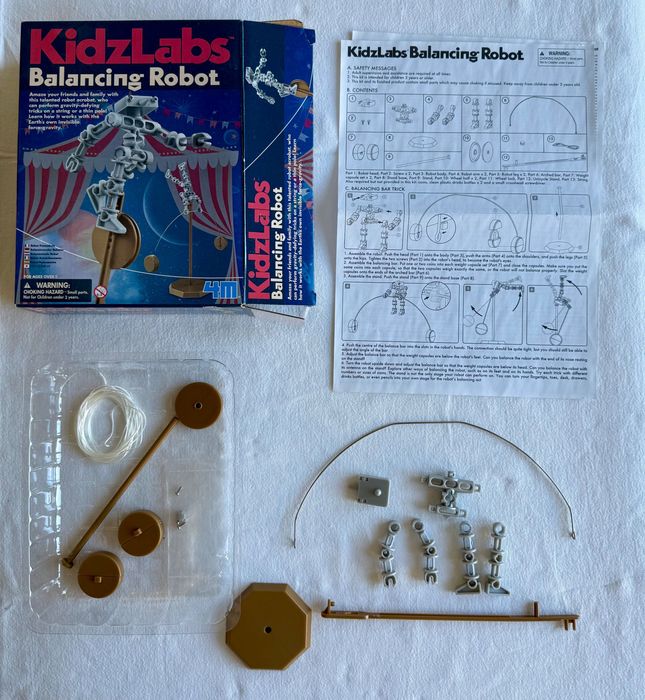 Robot Equilibrista KidzLabs - para Miúdos Curiosos!