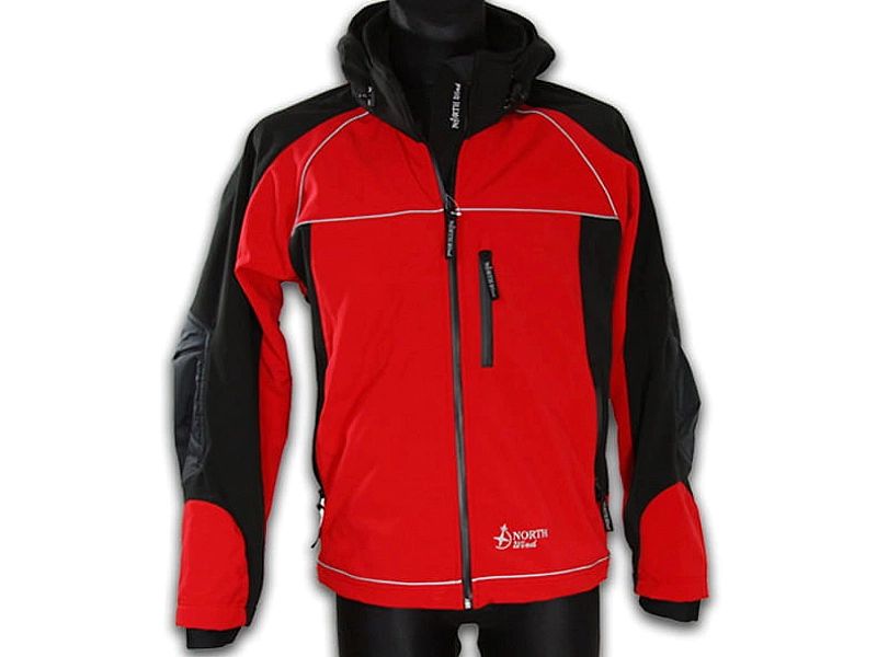 Kurtka Softshell North-Wind Reflight czerwona (XS)