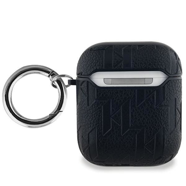 Karl Lagerfeld KLA2PGCHPK AirPods 1/2 cover czarny/black Monogram