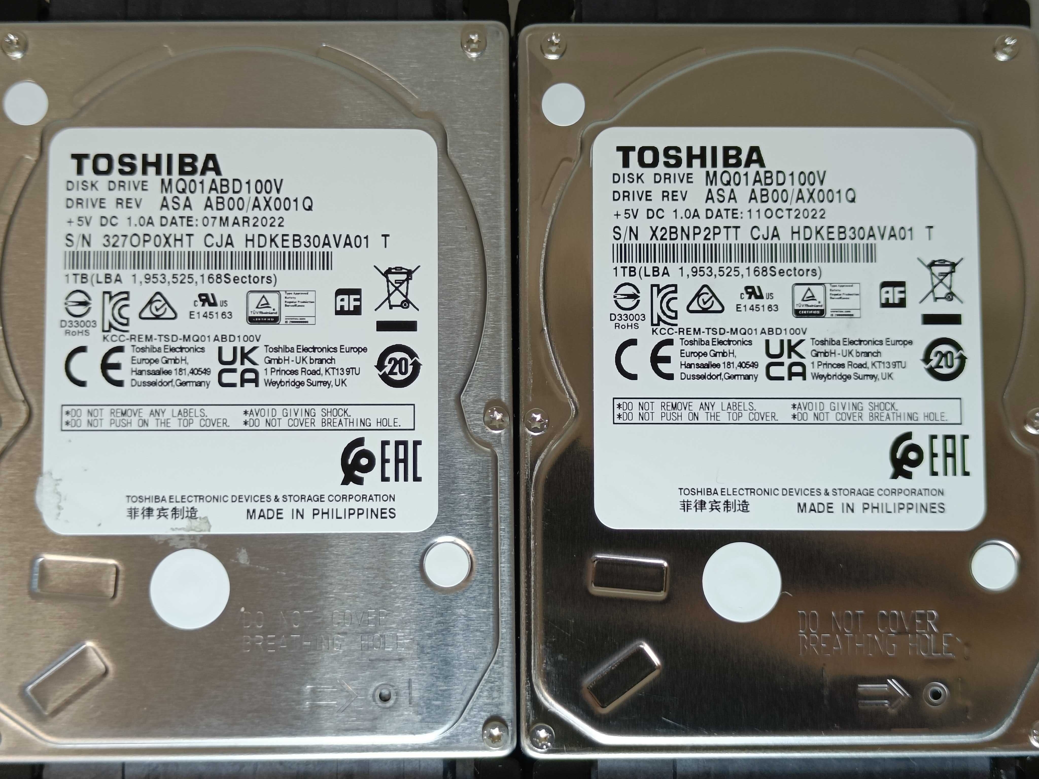 НОВІ Хард диск HDD Hard TOSHIBA 1TB 2.5 до ноутбука або PS4 СТАН НОВІ