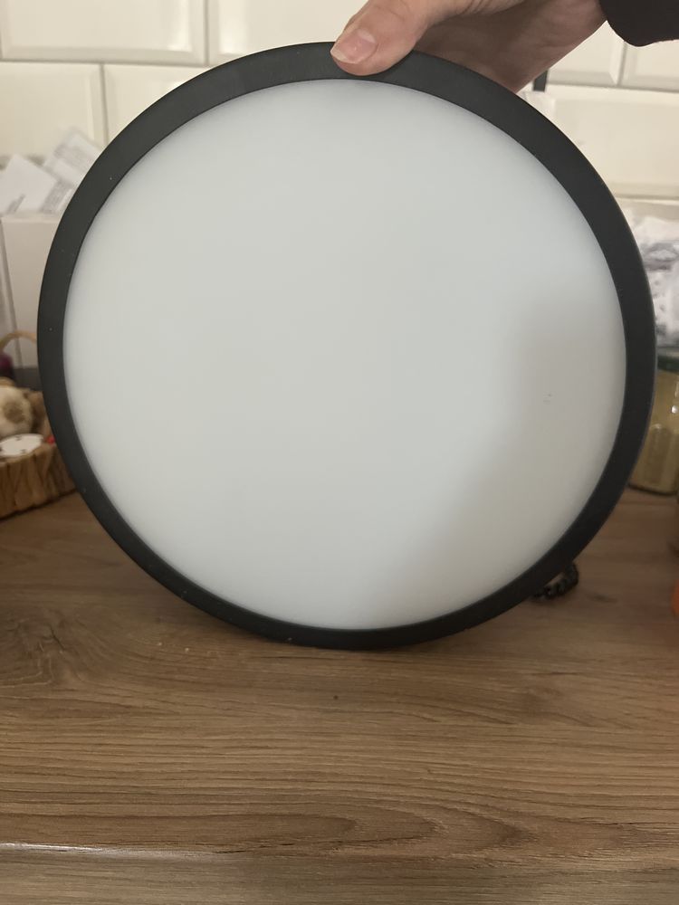 Plafon lamkur czarny