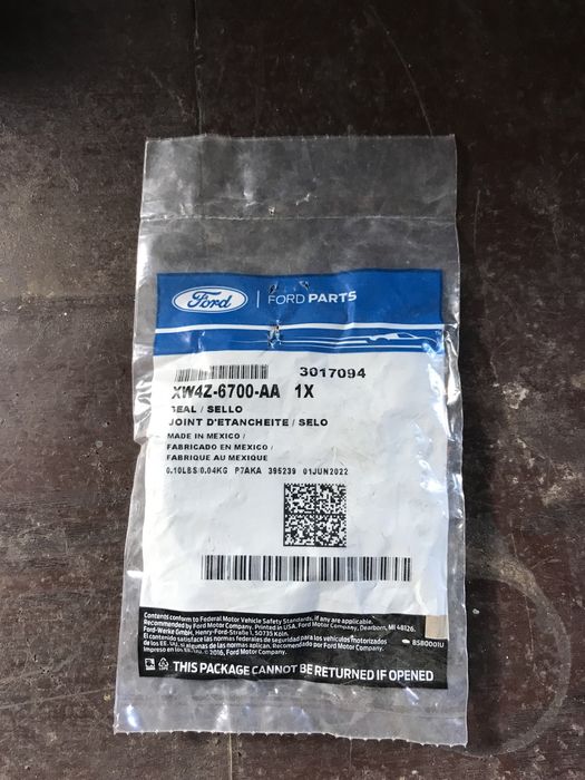 Сальнік колінчастого вала Ford
