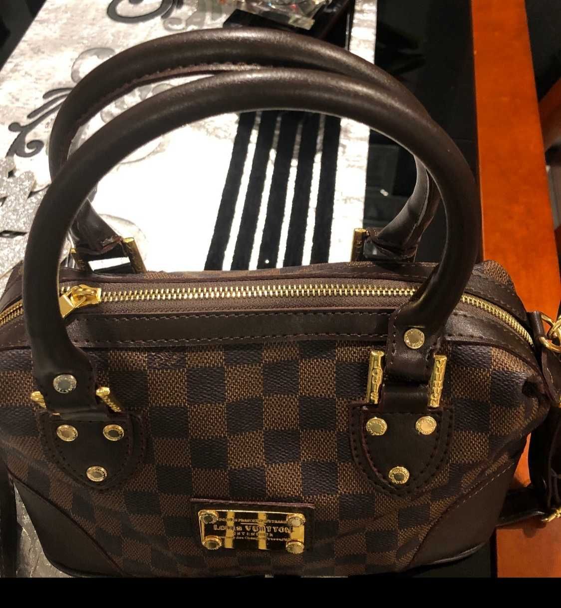 Torebka lv louis vuitton damier kuferek nowa