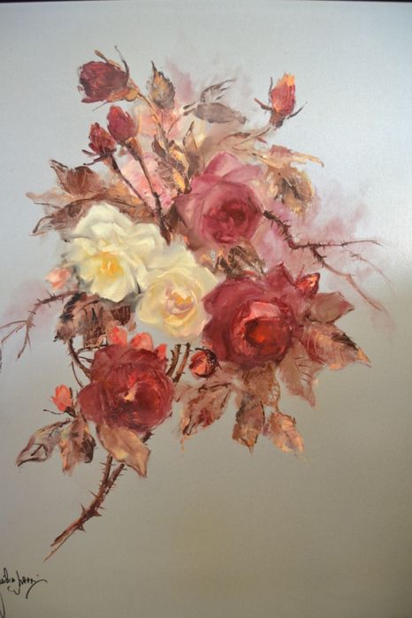 Quadro Pintado a Óleo (assinado) - 90x110