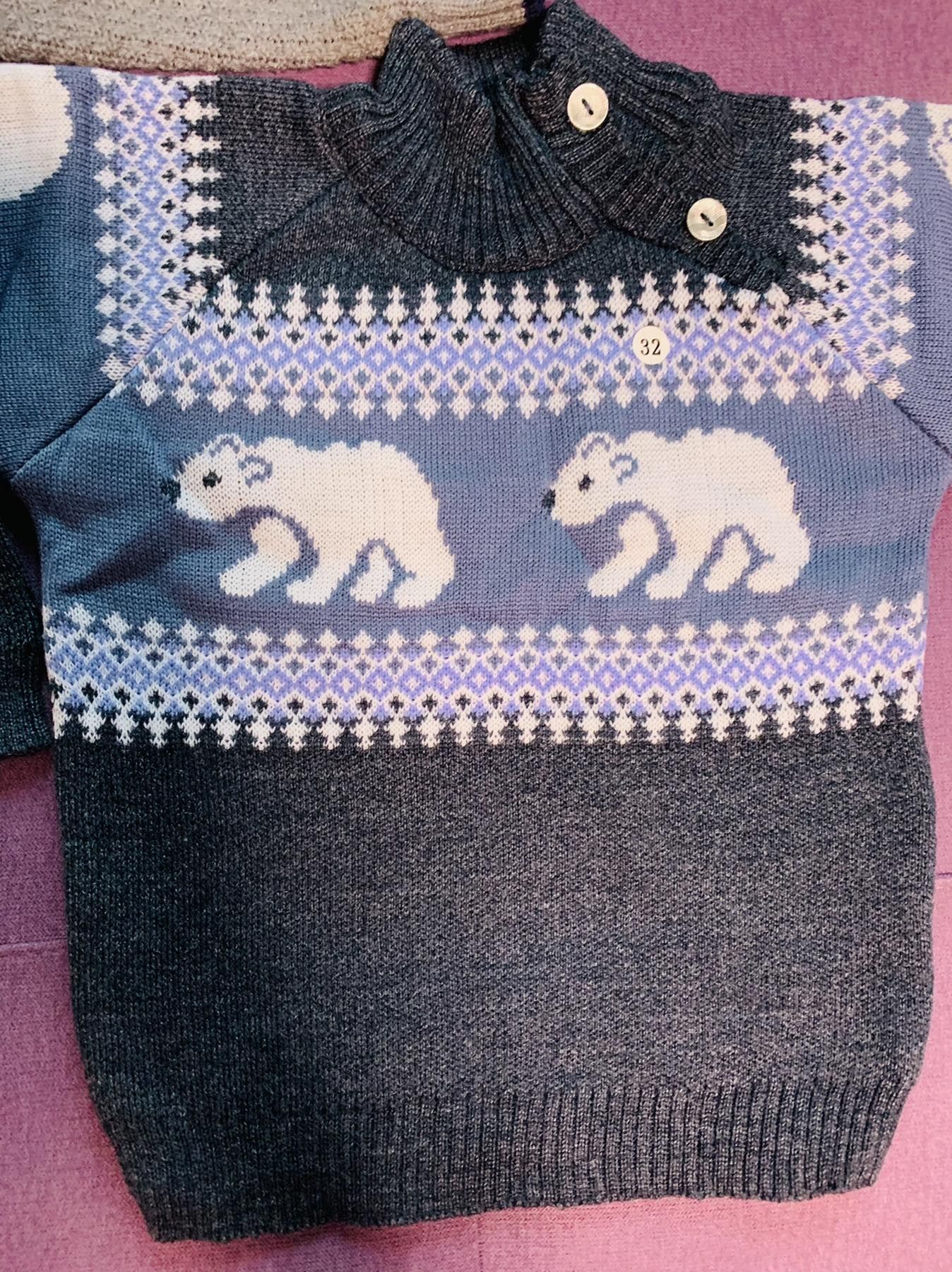 Новорічний светер костюм  з оленем tu George 122 116 110 80 98 1