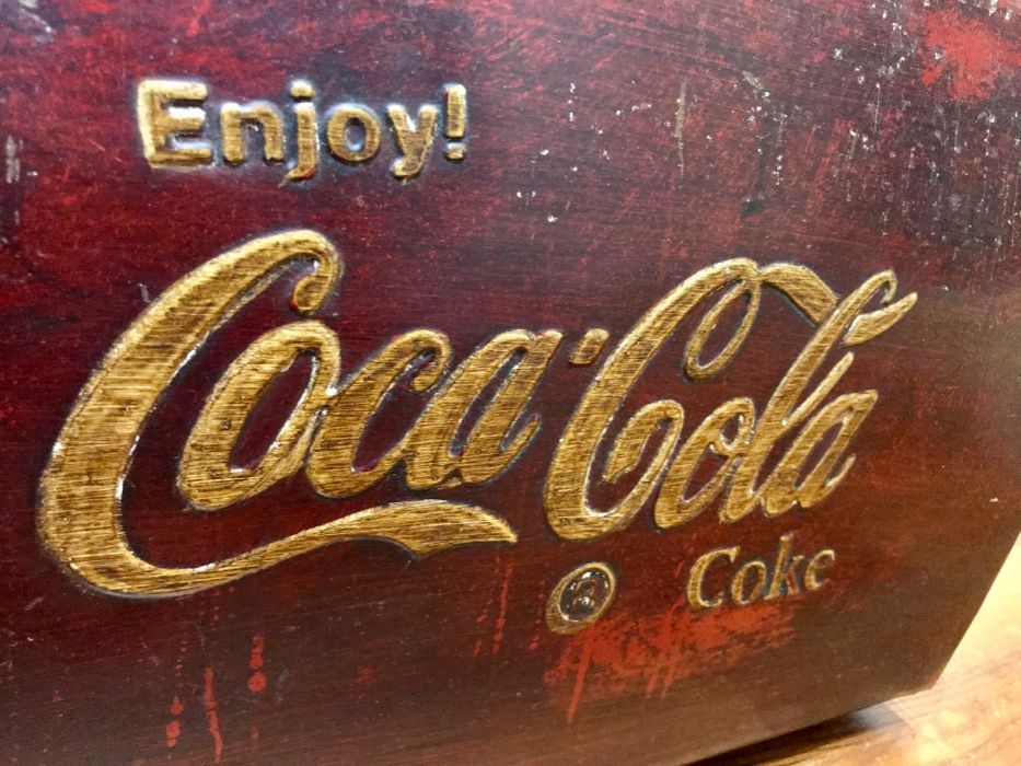Vintage Coca Cola Lodówka przenośna