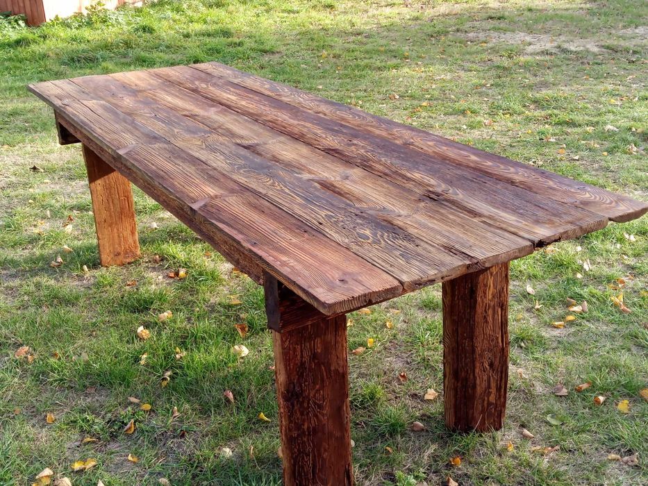 Drewniany stół,stare drewno
