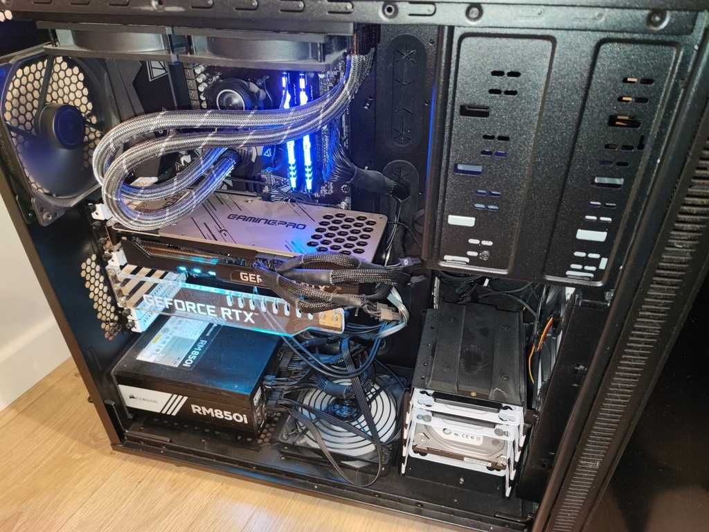 Komputer Gaming Ryzen 5800x RTX 3080 Palit