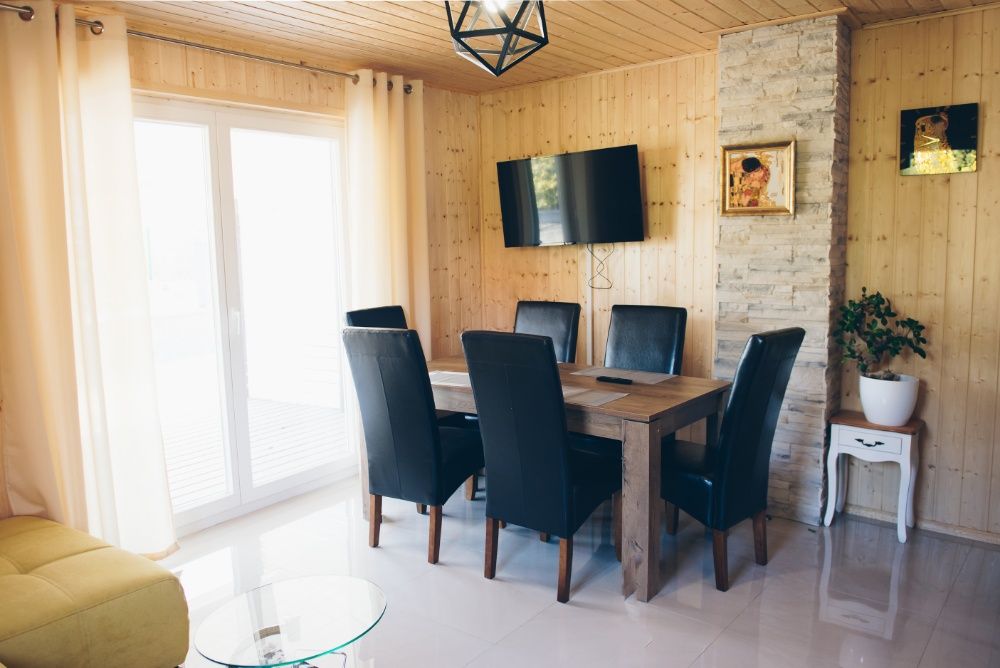 Jantar Domki Comfort+ wellness zone (jacuzzi- sauna ) całoroczne