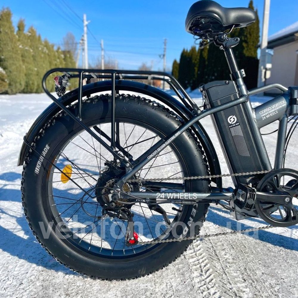 Електровелосипед складний • Безкоштовна доставка • Corso Vortex 24"