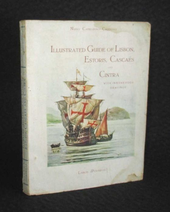 Livro Illustrated Guide of Lisbon Estoris Cascaes and Cintra