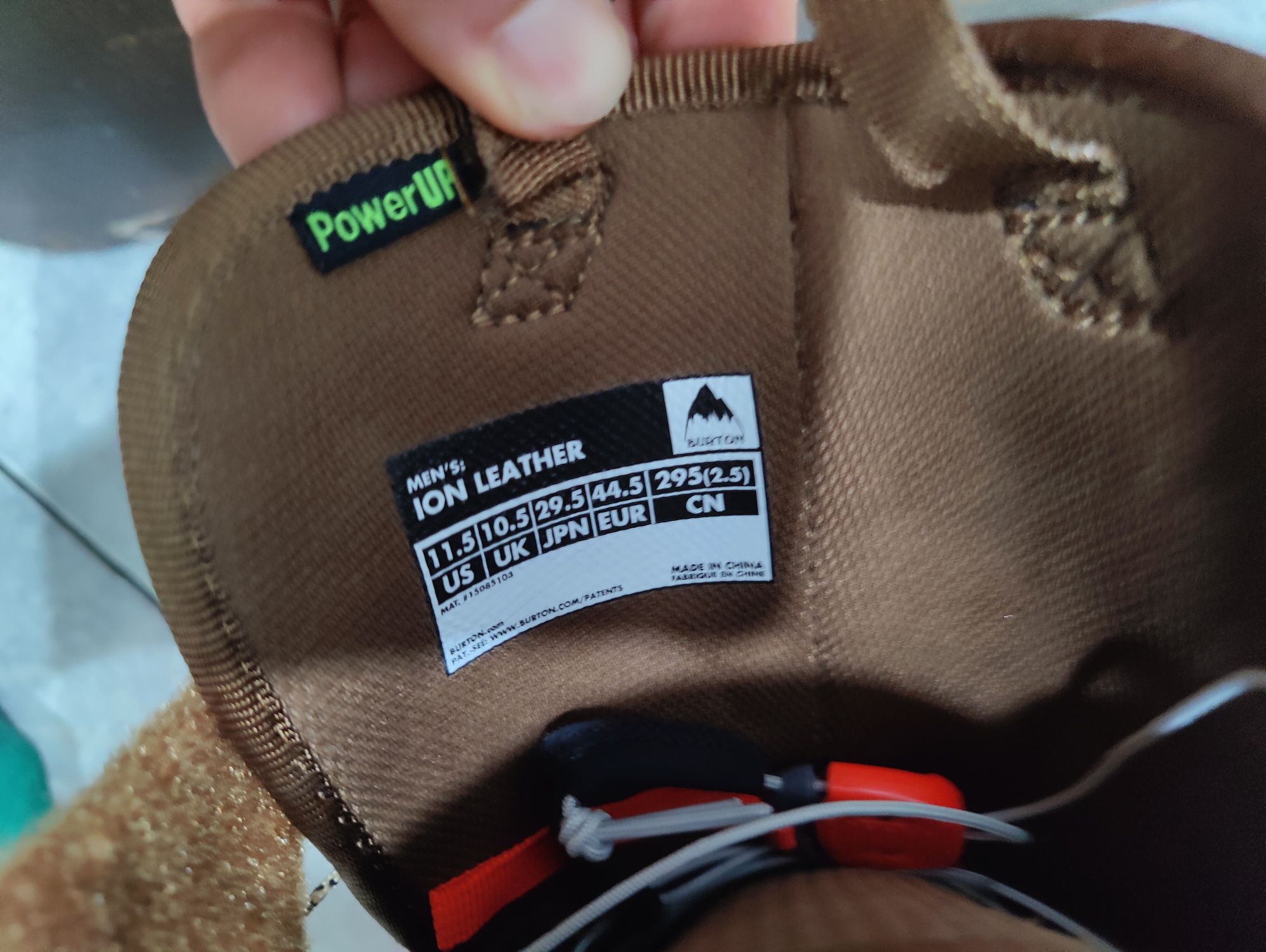 Burton ion 44.5 leather speedzone  buty snowboardowe