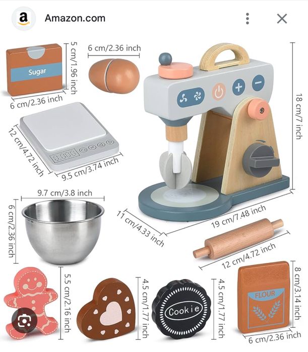 Еко-іграшка дитяча міксер