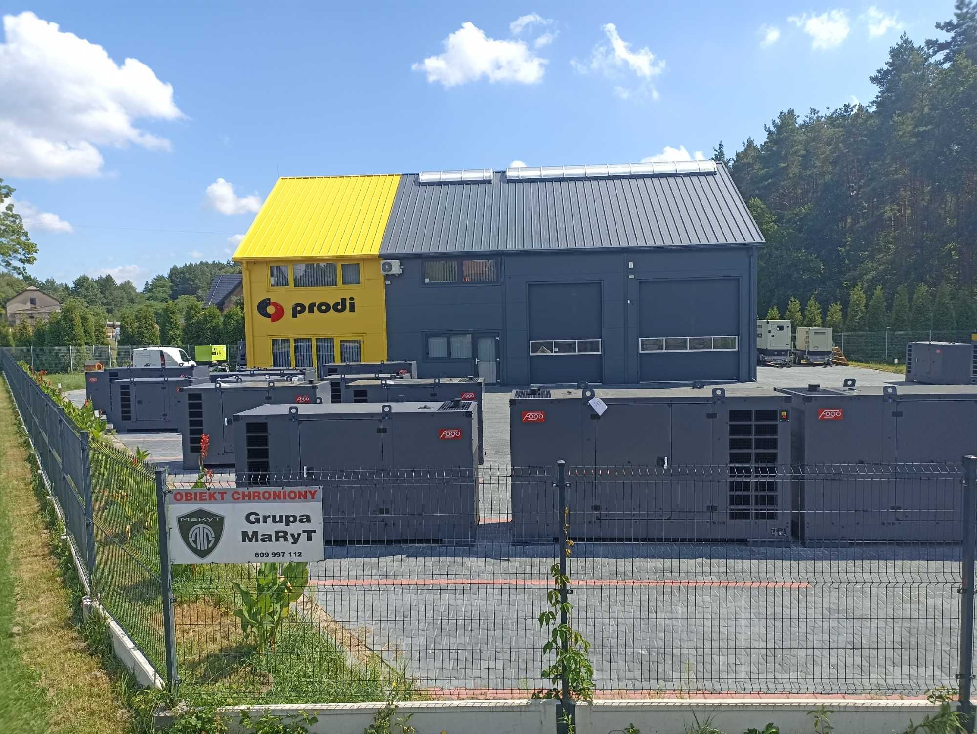 Agregat generator prądotwórczy FOGO FD 100 kVA / 80 kW nowy automatyka