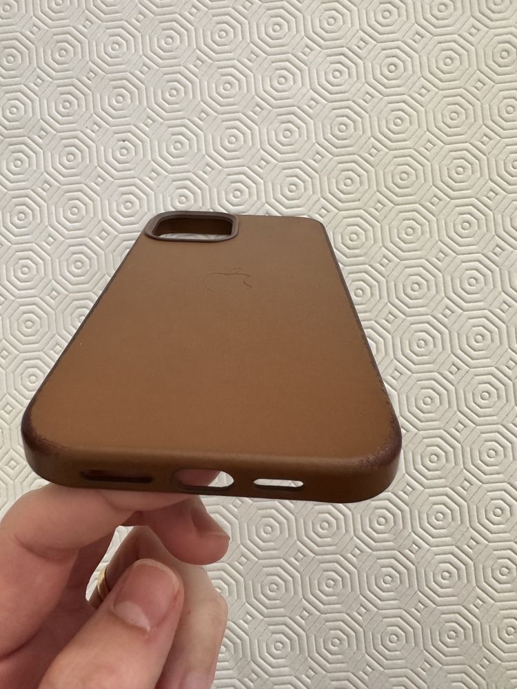 Leather Case Saddle Brown iPhone 12 Pro Max