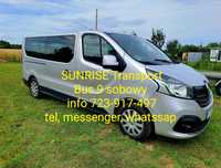 Transport Sunrise bus 9 Osób