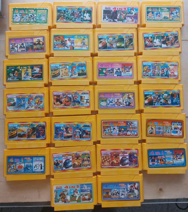 Jogos family game cartuchos 4 in 1