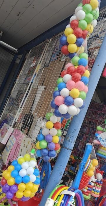 Намет дитячій з тунелем та кульками палатка