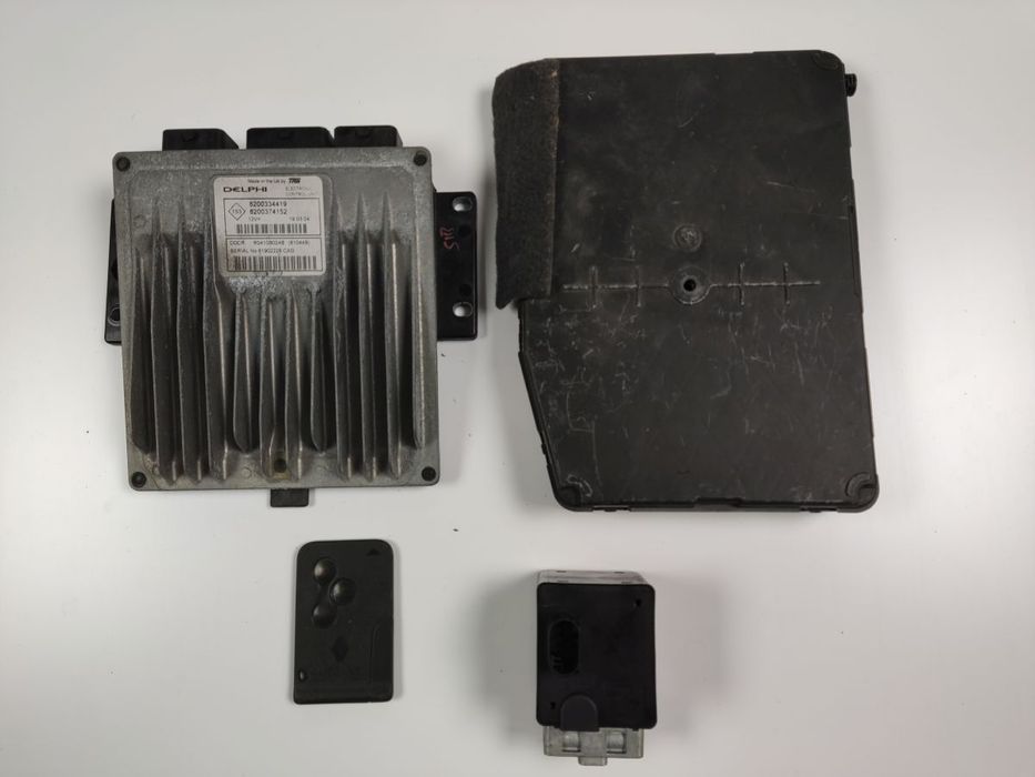 RENAULT MEGANE II 1.5DCI Komputer Silnika Kluczyk Blokada Kierownicy