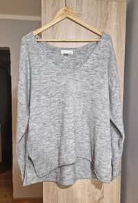 Szary sweter oversize H&M rozmiar S