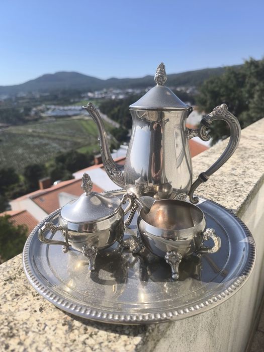 Conjunto café em casquinha