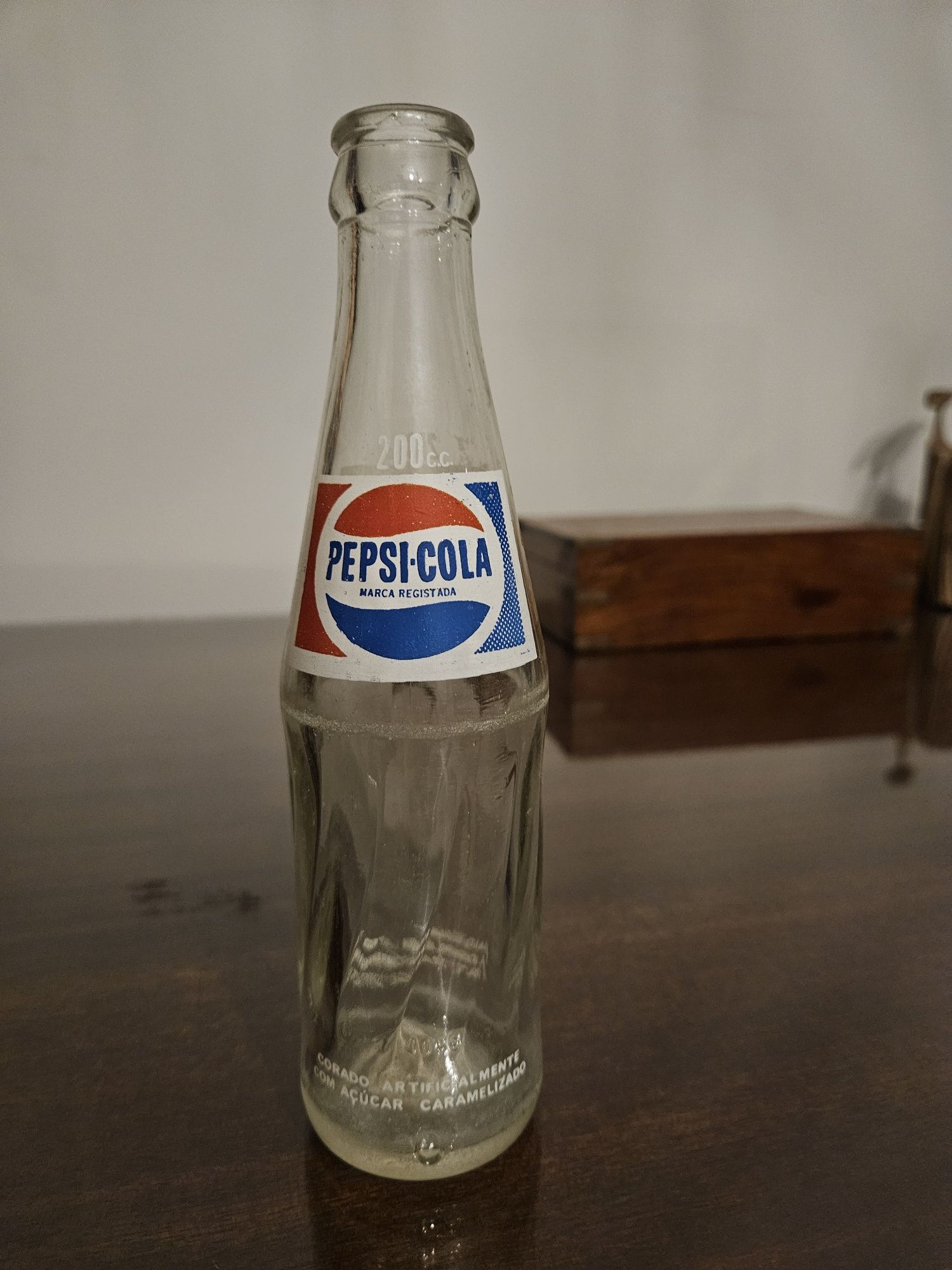 Garrafa de pepsi muito antiga