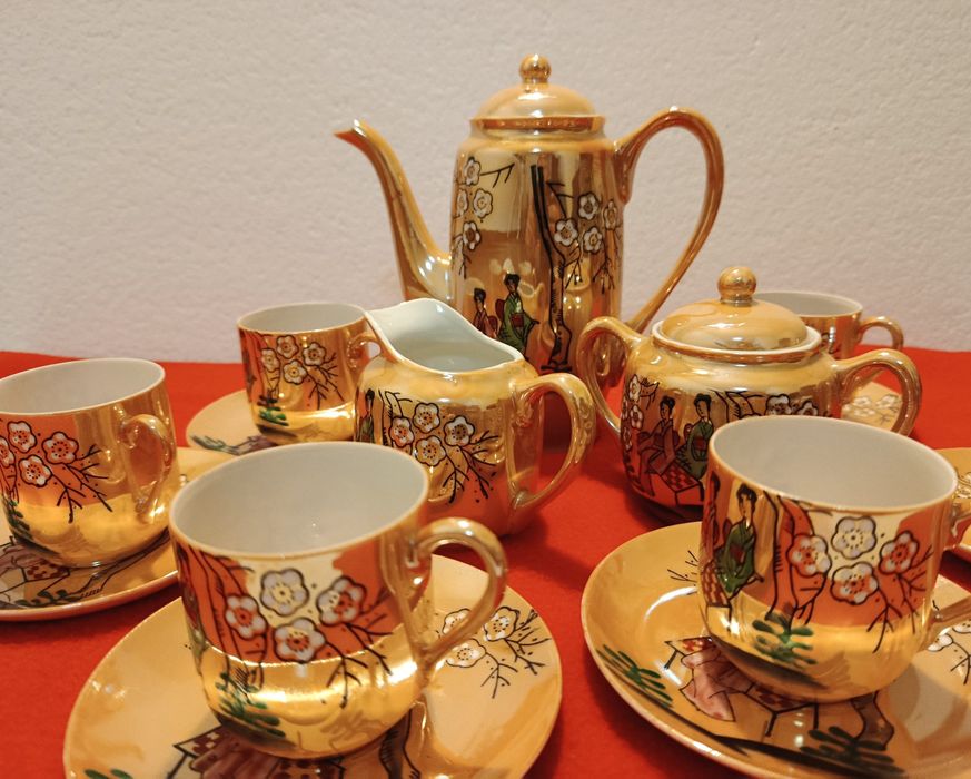 Serviço de porcelana japonesa Arita