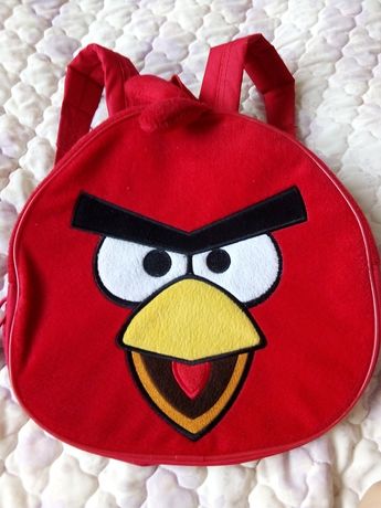 Plecak dla przedszkolaka Angry Birds Czerwony.