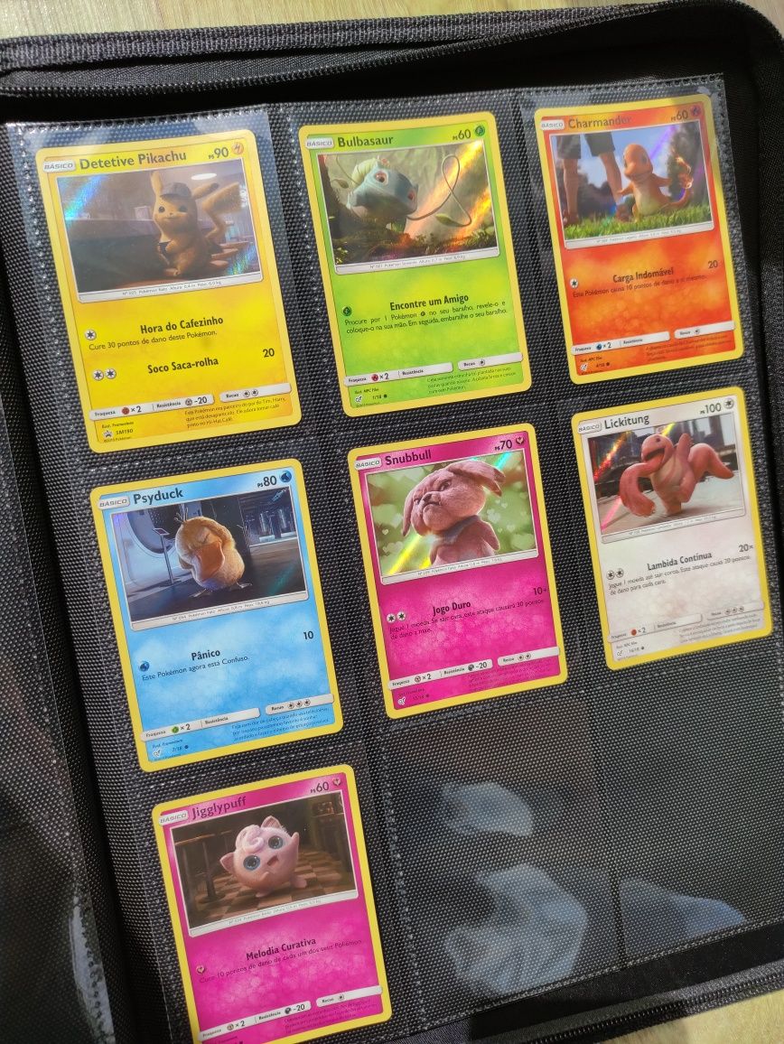 Lote cartas Pokémon - Detetive Pikachu