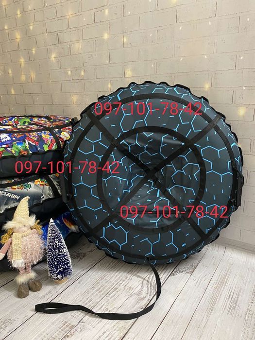 Тюбинг тюбінг надувний санки надувні плюшка ватрушка для снігу та води