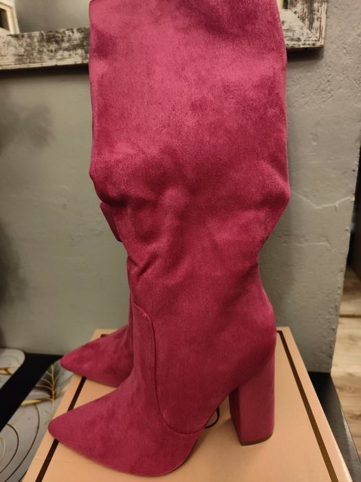 Nowe botki fuksja rozmiar 36